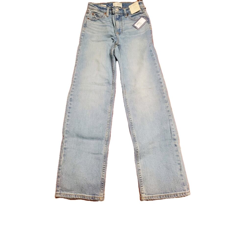 Women's Highest-Rise Vintage Straight Jeans Universal Thread - Picture 2 of 3